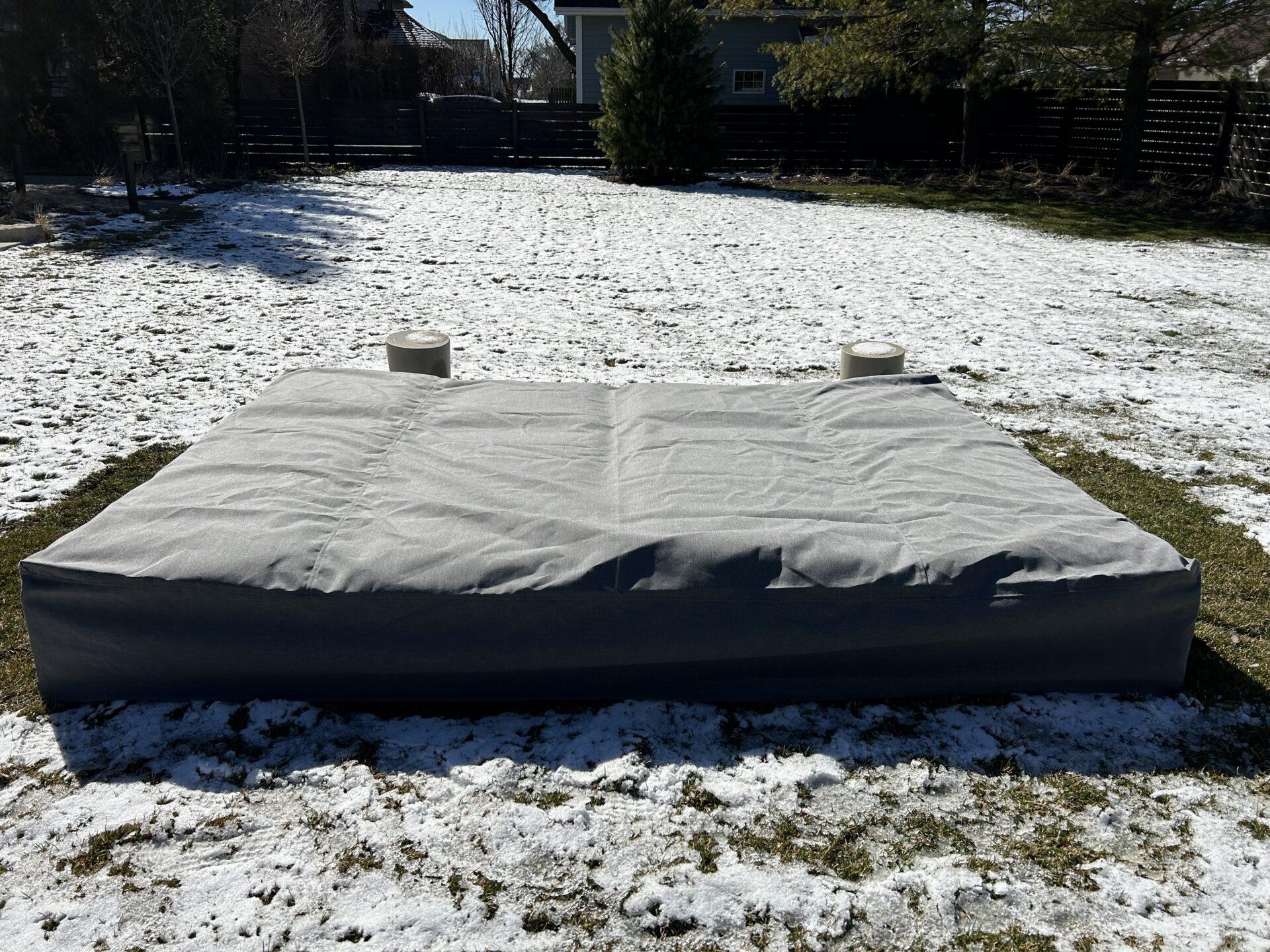 Custom Chaise Lounge Cover - Sunbrella Marine