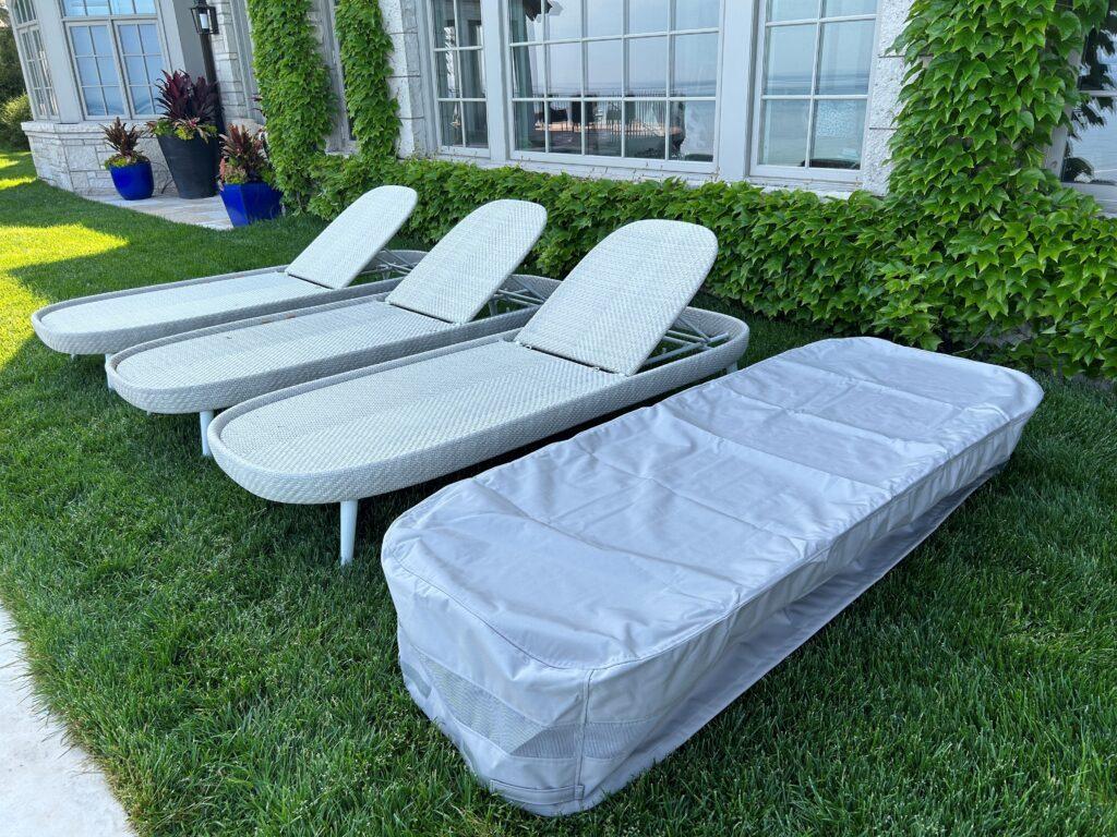Custom Chaise Lounge Covers